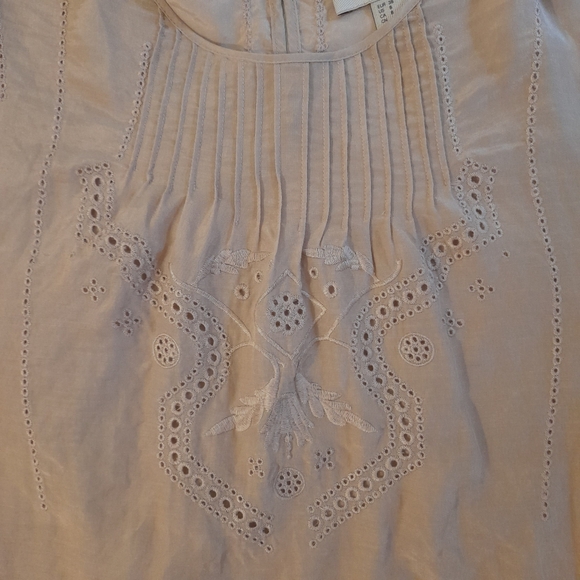 ● H&M | Conscisious Collection Silk/Cotton Blend Top - Picture 7 of 14